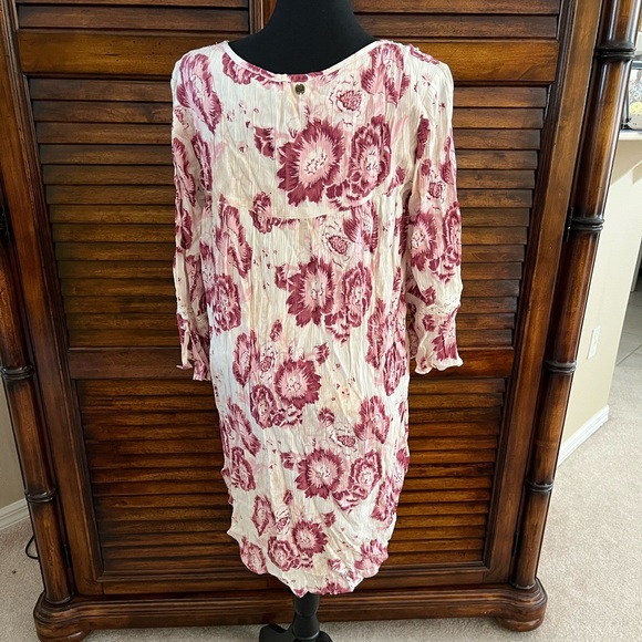 🌸NWT🌸 Billabong Sunny Days Women’s High Low 3/4 Sleeve Dress Size Small - Picture 4 of 6
